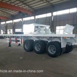 3axles Excavator Transport Gooseneck Lowboy/Low Bed/Lowbed Semi Truck Trailer