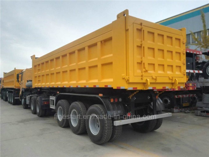 Tipper Semi Trailer or Dump Truck Semitrailer of Selfloading Image1