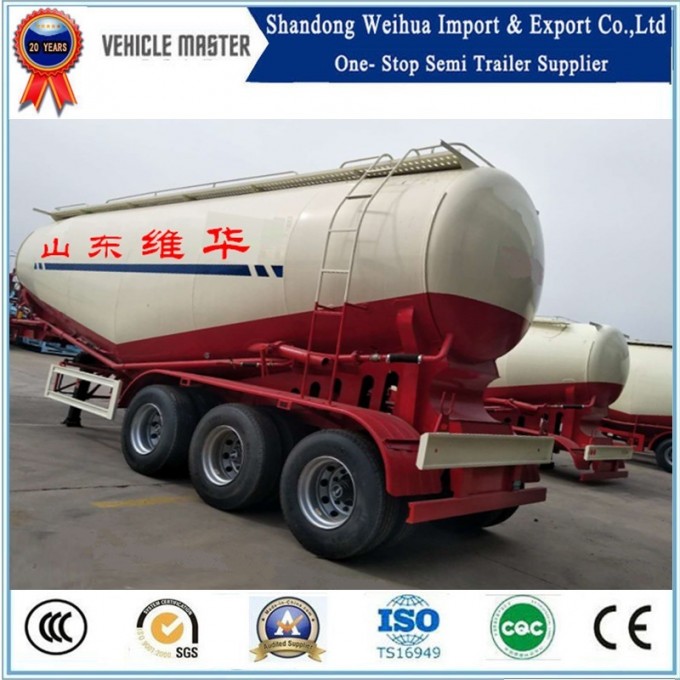 30 Cbm Bulk Cement Tanker Truck Semi Trailer Image1