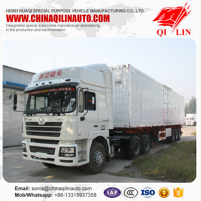 Special Truck Van Semi Trailer with Mechanical Suspension Image1