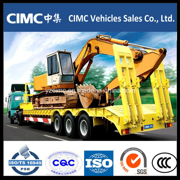 Cimc Heavy Duty Low Bed Truck Trailer Image1