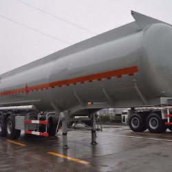 Rjst 49m3 Fuel Truck Semi Trailer