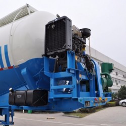 Rjst 45m3 Powder Truck Semi Trailer