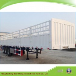 3 Axle Stake Semi Truck Trailer for Transportation