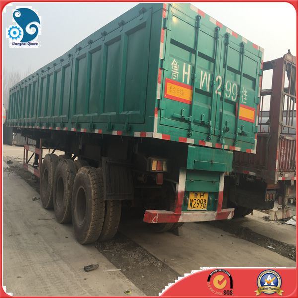 Good_Quality Running_Condition Side Dump Truck or Tipper Semi Trailer Of_70tons Image1