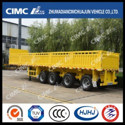 Cimc Huajun Popular Type Stake Cargo Truck Trailer in Africa