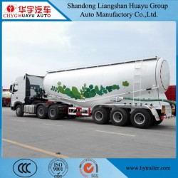 30cbm Powder Material Truck Semi Trailer Transport Bulk Cement