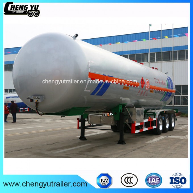 LPG Liquid Petrol Gas Tank Truck Semi Trailer Image1