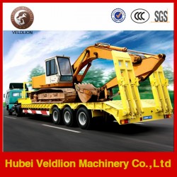 BPW 3 Axle Truck Trailer for Loading Excavator