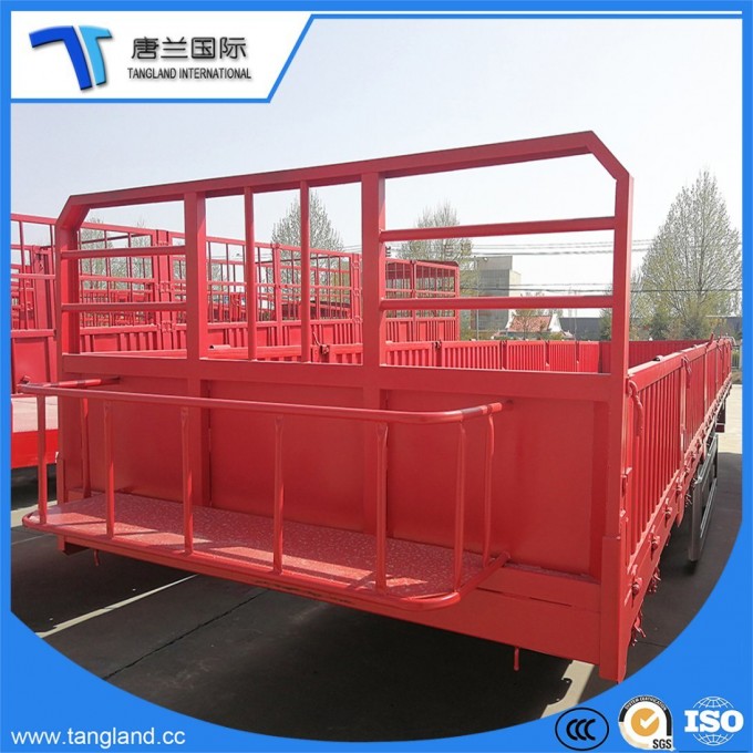 Side Wall Open Bulk Cargo Transport Semi Truck Trailer Image1