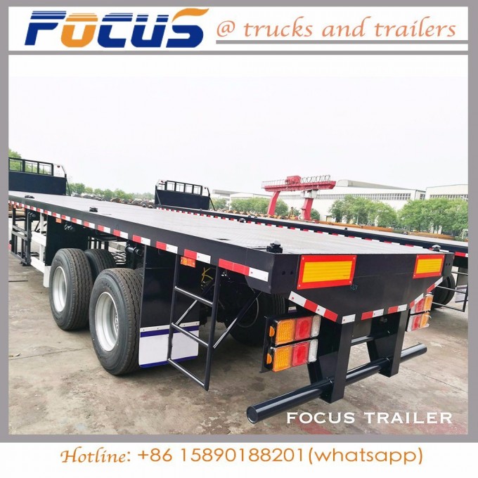 Buy Brand New 40tons Container Truck Cargo Trailer Image1