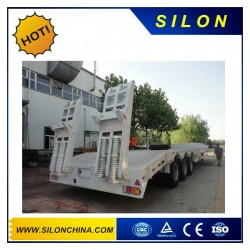 2 Axle 3 Axle 40FT 20FT New 40 Feet Flat Truck Flatbed Container Semi Trailer for Sale