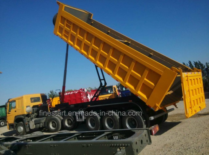 Dump Truck Semi Trailer with 3 Axles Image1