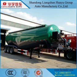 3axle 40m3/50m3/60m3/70m3 Bulk Powder Semi-Truck Trailer