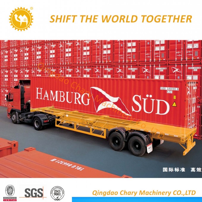 3 Axles 50t Container Truck Trailer Image1