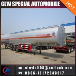 Semi Trailer for Corrosive Liquid Delivery, 3 Axle Semi Trailer Truck for Corrosive Liquid Transport