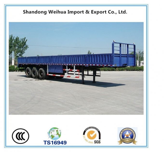 Drop Side Truck Trailer of Semi Trailer Image1