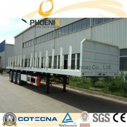 45t 3 Axle Wood Transport Timber Semi Truck Trailer