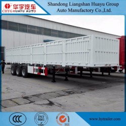 60ton 3 Axles Side Wall/Drop Side/Cargo/Side Board Truck Semi Trailer