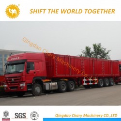 3 Axles Box Truck Trailer of Cargo Semi Trailer