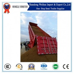 High Quality 80t to 100t Rear Dumper Tipper Truck Trailer