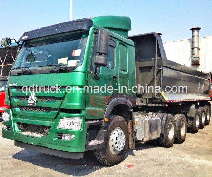 40t Rear Dump Truck Trailer, Tipper Semi Trailer From Manufacture Image1
