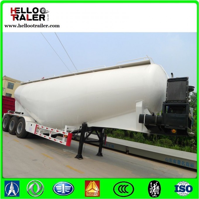 High Quaity Low Price Lime Tanker Truck Trailer Image1