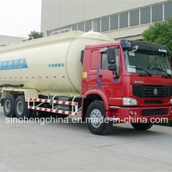 336HP Sinotruk HOWO 30m3 Bulk Powder Tank Truck Semi Trailer