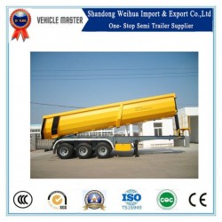 Tri-Axle Dumper Truck Trailer with Fuwa Axles