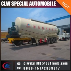 3 Axle Semi Trailer Truck, Powder Tank Semi Trailer Truck for Sale