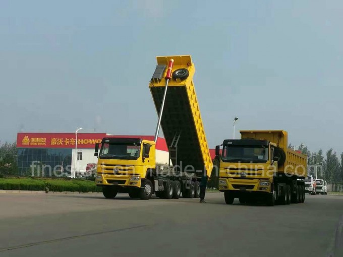 Sinotruk HOWO Dump Truck Semitrailer with 3 Axles Image1