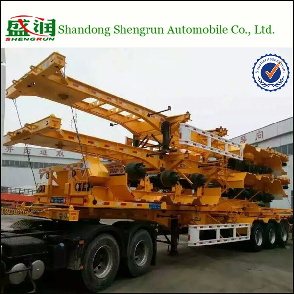 Truck Trailer 40FT Skeleton Container Semi Trailer Image1