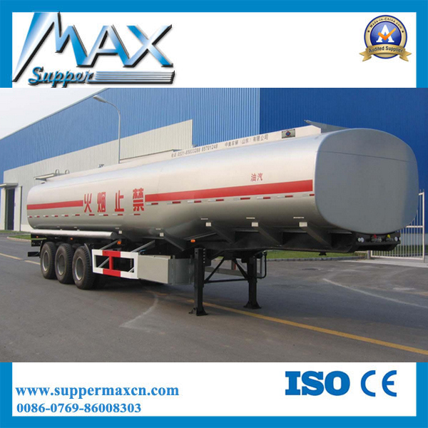 45000L Tri-Axle Fuel Truck Oil Tank Semi Trailer for Sale Image1