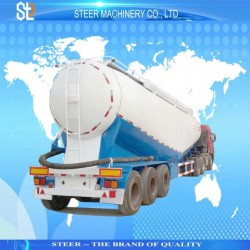 Cement Silo Tanker Truck Semi Bulk Powder Tanker Semi Trailer