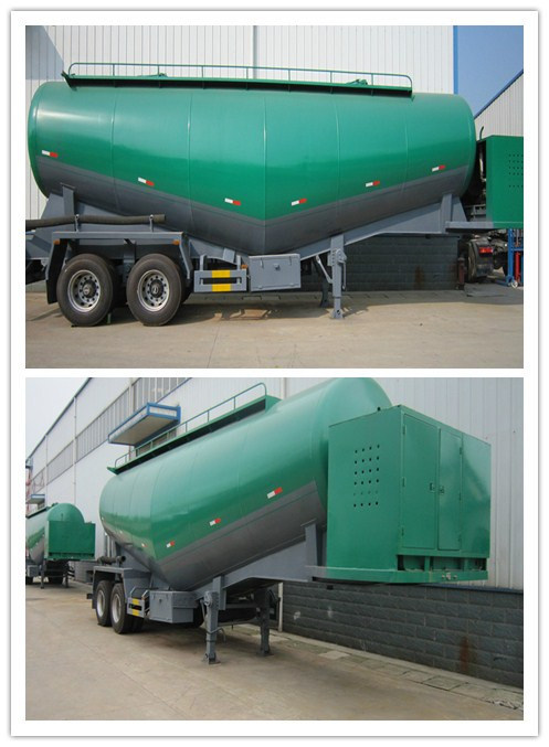 27cbm Twin Axle Concrete Mixer Truck Semi Trailer Image1