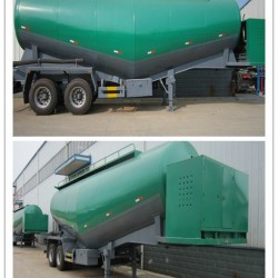 27cbm Twin Axle Concrete Mixer Truck Semi Trailer