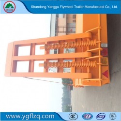 Tank/Excavator/Forklift/Bulldozer/Crusher Transport Truck Trailer/Semi Trailer From China