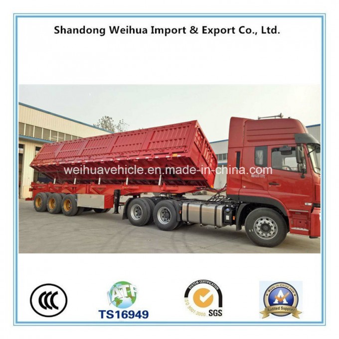 60t Dump Truck Trailer, Tipper Semi Trailer with Factory Price Image1