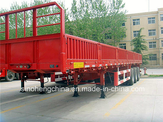 40FT 3 Axles Cargo Semi-Trailer Truck Trailer Image1