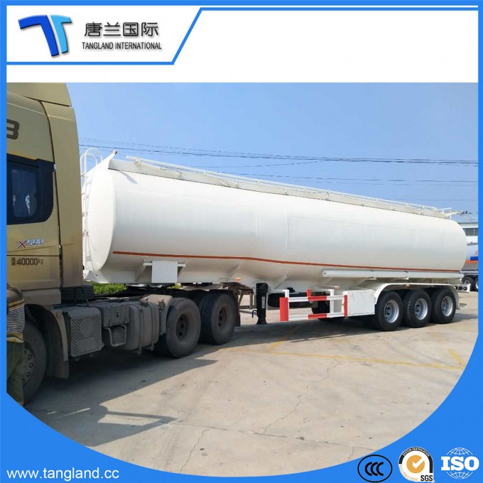 3 Axle Liquefied Gas/Gasoline/Diesel/Kerosene Tanker Truck Semi Trailer Image1