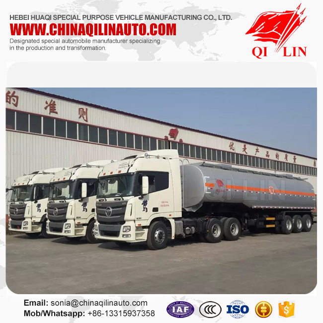 40000L Oil Tank Truck Trailer for Edible Oil Transportation Image1