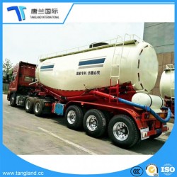 Tri Axles Bulk Cement Carrier Truck Trailer Semi Trailer