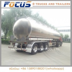 42cbm Heavy Duty Fuel Oil Tanker Truck Semi Trailer