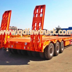 80t-100t Low Flatbed/Lowboy Semi Truck Trailer (HTC9406TDP)