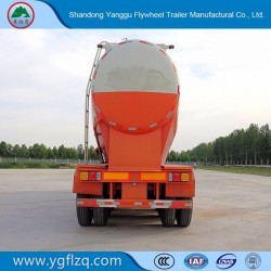Tri-Axle 30-70m3 Bulk Cement Truck Powder Tank Semi Trailer