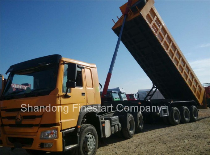 Sinotruk HOWO Heavy Dump Truck Semi Trailers Tipper Semi-Trailers Image1