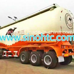 45m3 Bulk Cement Silo Tanker Semi Truck Trailer (HTC9405GFL)
