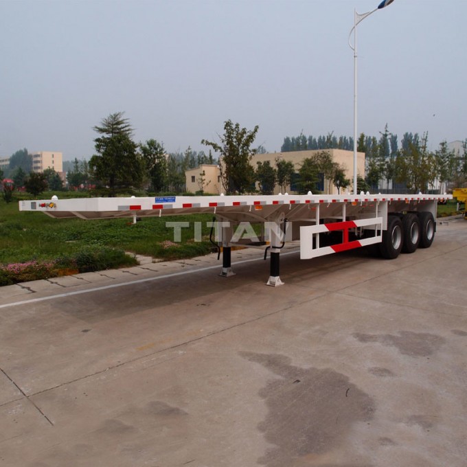 12.5 Meters Extend to 25 Meters Telescopic Extendable Trailer Extendable Flatbed Trailers for Sale Image1