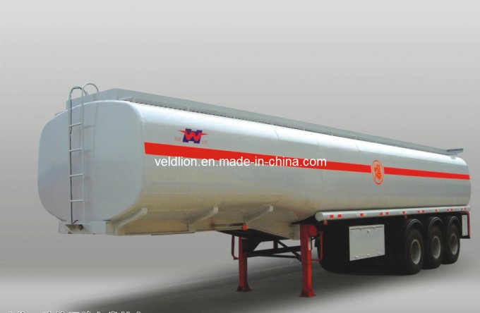 3 Axles Fuel Semi Trailer for Oil Transport Image1