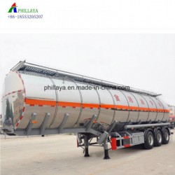 45000liters Aluminum Stainless Steel Tanker Fuel Tank Truck Semi-Trailer